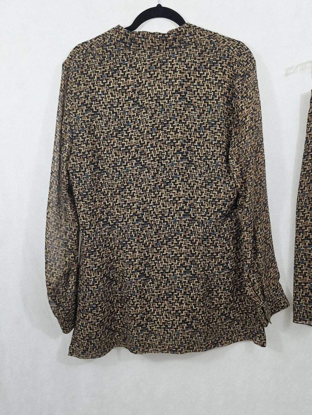 Vintage Liz Claiborne 100% Silk Skirt Set